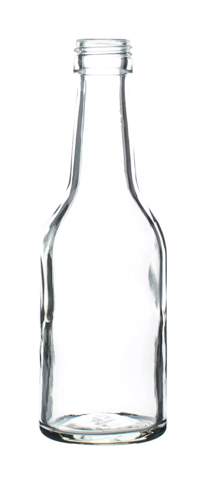 Glass bottle, clear - 100ml Glass bottle, clear - 100ml