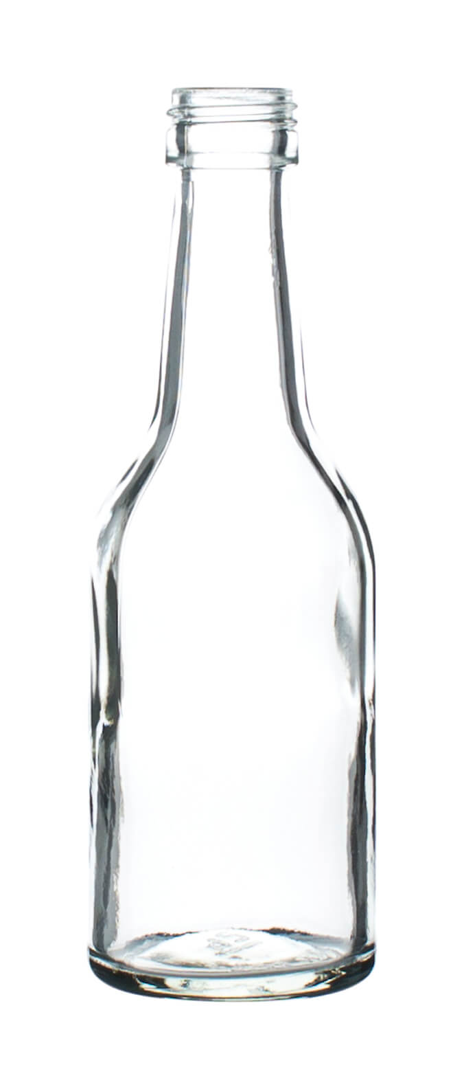 Glass bottle, clear - 100ml