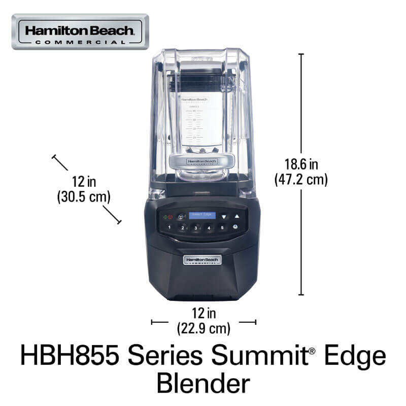 Summit® Edge Commercial Bar Blender - Hamilton Beach (HBH855-CE) Summit® Edge Commercial Bar Blender - Hamilton Beach (HBH855-CE)