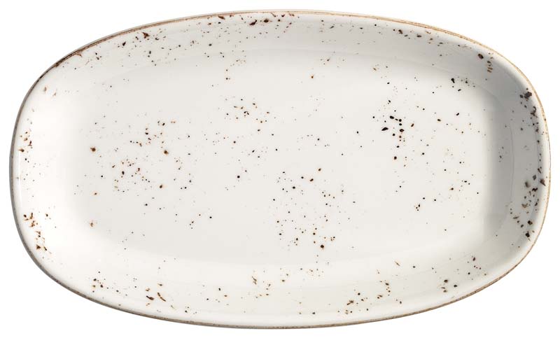 Bonna Grain Gourmet Oval plate 24x14cm cream - 12 pcs. Bonna Grain Gourmet Oval plate 24x14cm cream - 12 pcs.