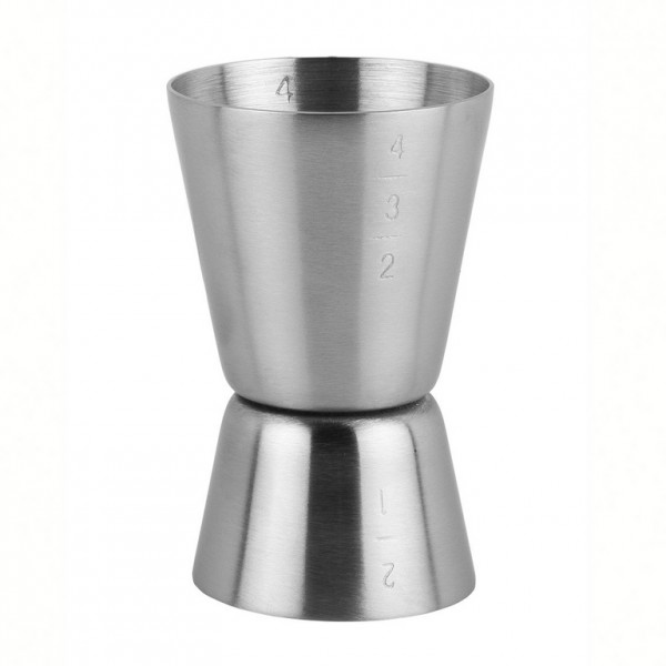 Double jigger, Leopold - stainless steel (2/4cl)