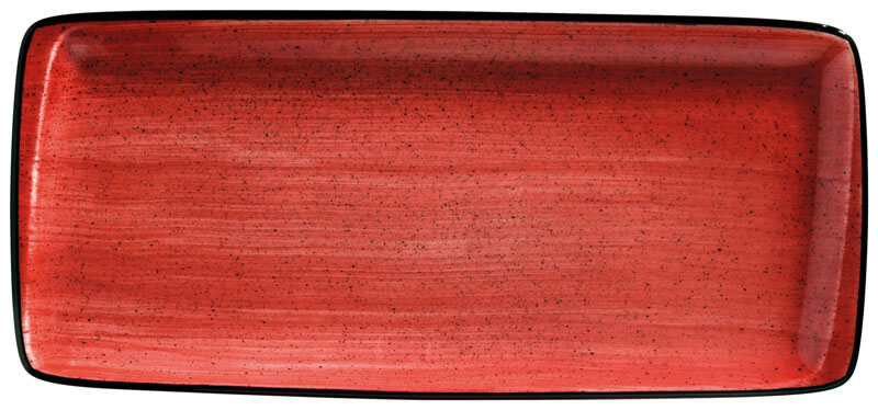 Bonna Aura Passion Moove Plate 34x16cm red - 12 pcs. Bonna Aura Passion Moove Plate 34x16cm red - 12 pcs.