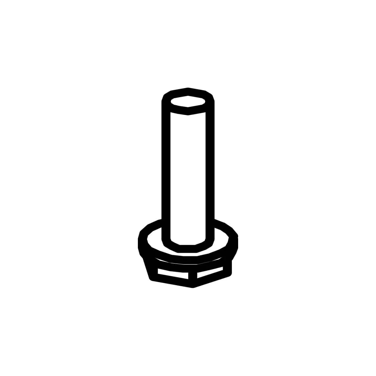 Screw H M4 x 10, stainless steel - Santos #33 (33230) Screw H M4 x 10, stainless steel - Santos #33 (33230)