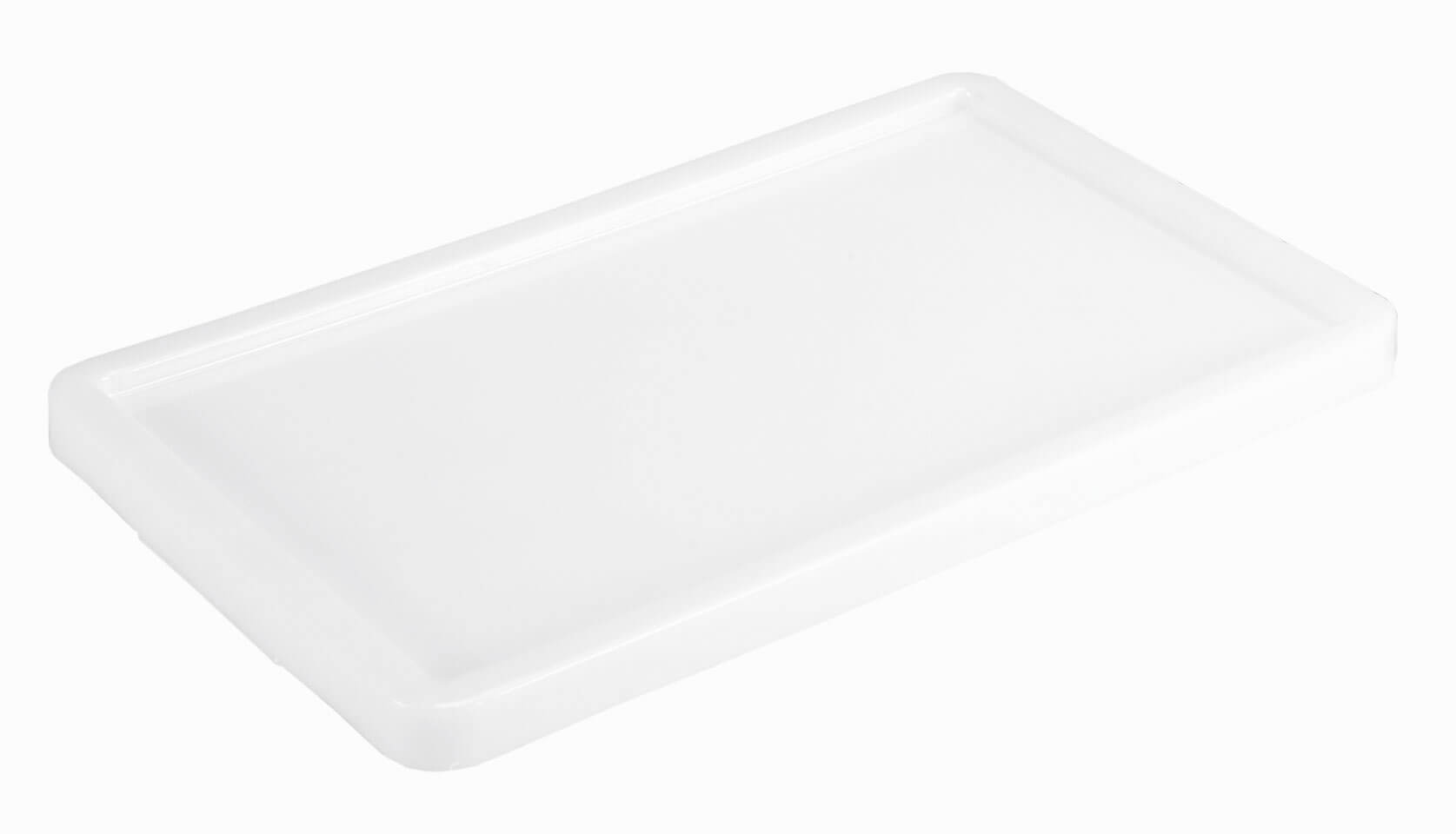 Lid for stacking and transport container Classic white - 580x360x40mm