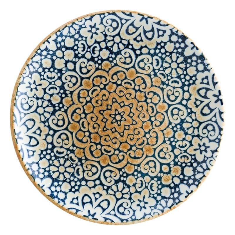Bonna Alhambra Gourmet Plate 25cm blue - 12 pcs.