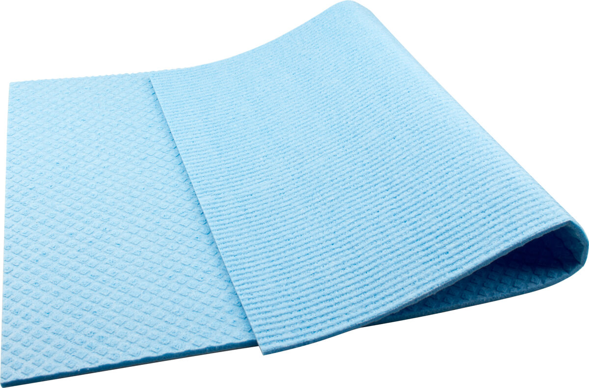 dripping sponge cloth blue, 630x360mm - 1 piece