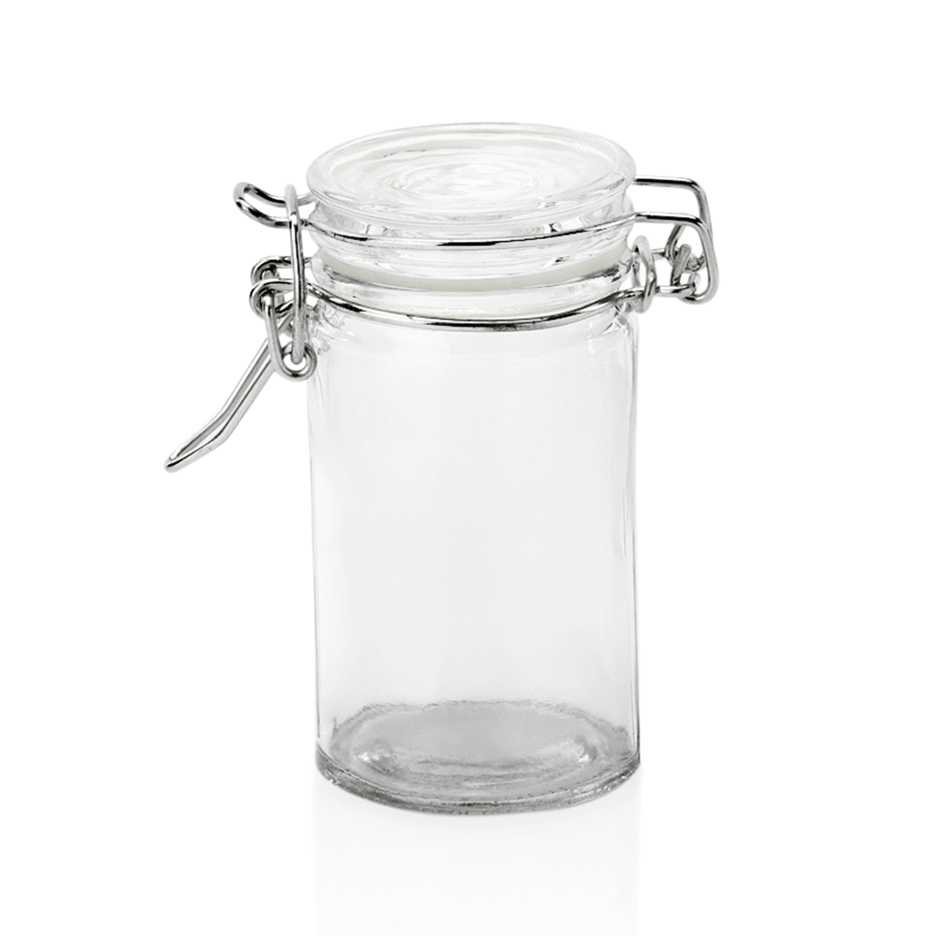 Swing top glass, opal/tempered glass - 100ml Swing top glass, opal/tempered glass - 100ml