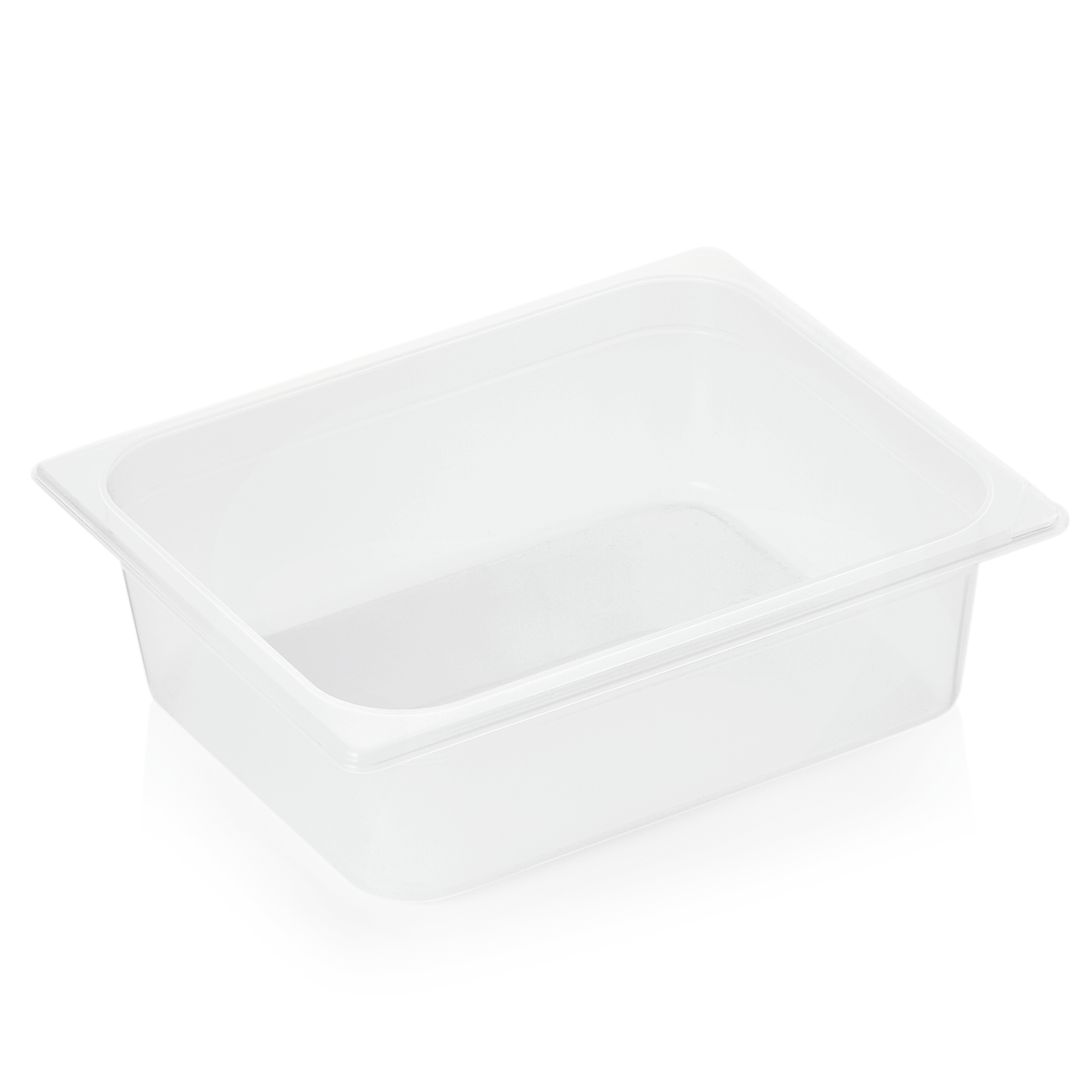 GN 1/2 container with scale, with lid, polypropylene - H 10cm (GN 89 series) GN 1/2 container with scale, with lid, polypropylene - H 10cm (GN 89 series)