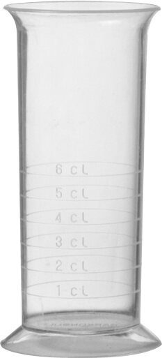 Measuring cup - plastic (6cl)