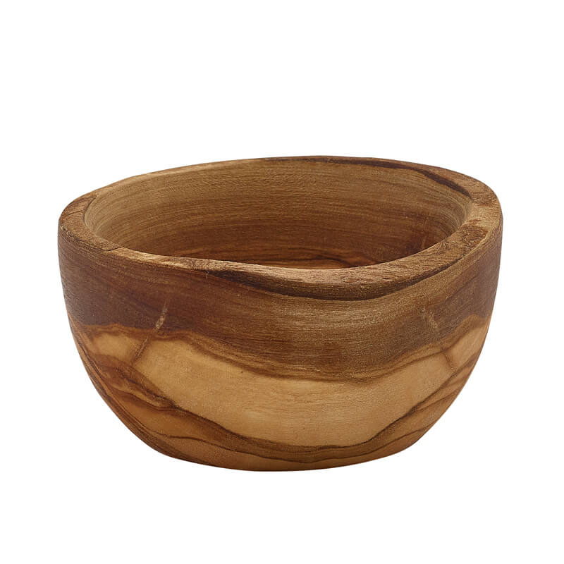 Olive Wood Dip Bowl - 50ml (12 pcs.) Olive Wood Dip Bowl - 50ml (12 pcs.)