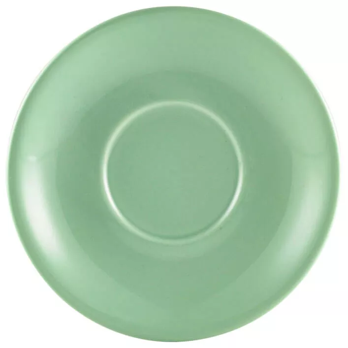 Saucer green - 13,5cm (6 pcs.) Saucer green - 13,5cm (6 pcs.)