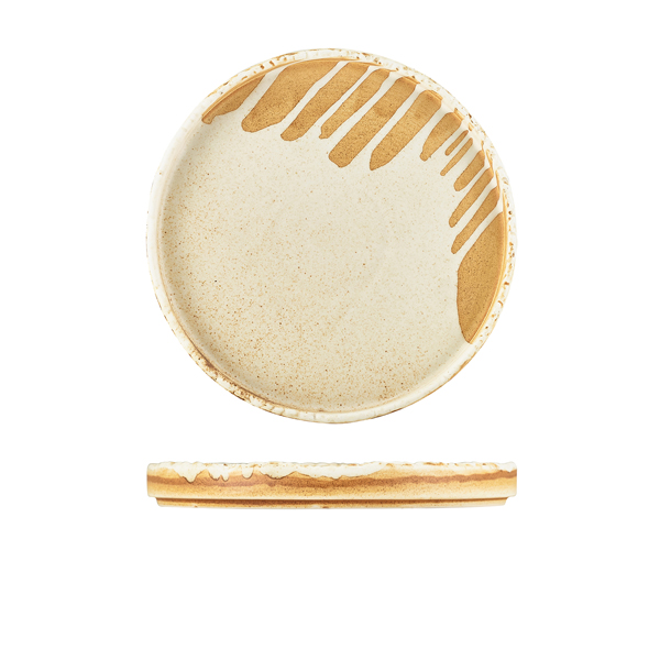 Presentation plate Roko Sand – 21 cm (4 pcs.)