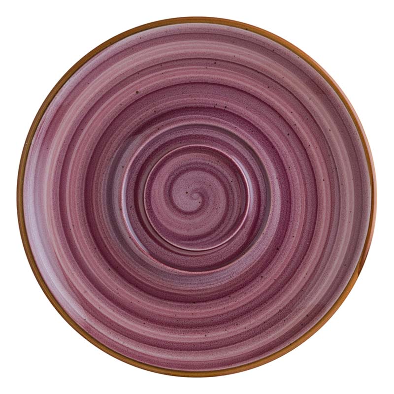 Bonna Aura Blackberry Gourmet multi purpose saucer 19cm purple - 12 pcs. Bonna Aura Blackberry Gourmet multi purpose saucer 19cm purple - 12 pcs.