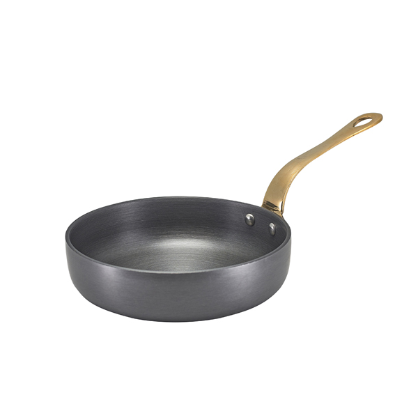 Mini Frying Pan, Aluminum - 15 x 4 cm (6 pcs.)