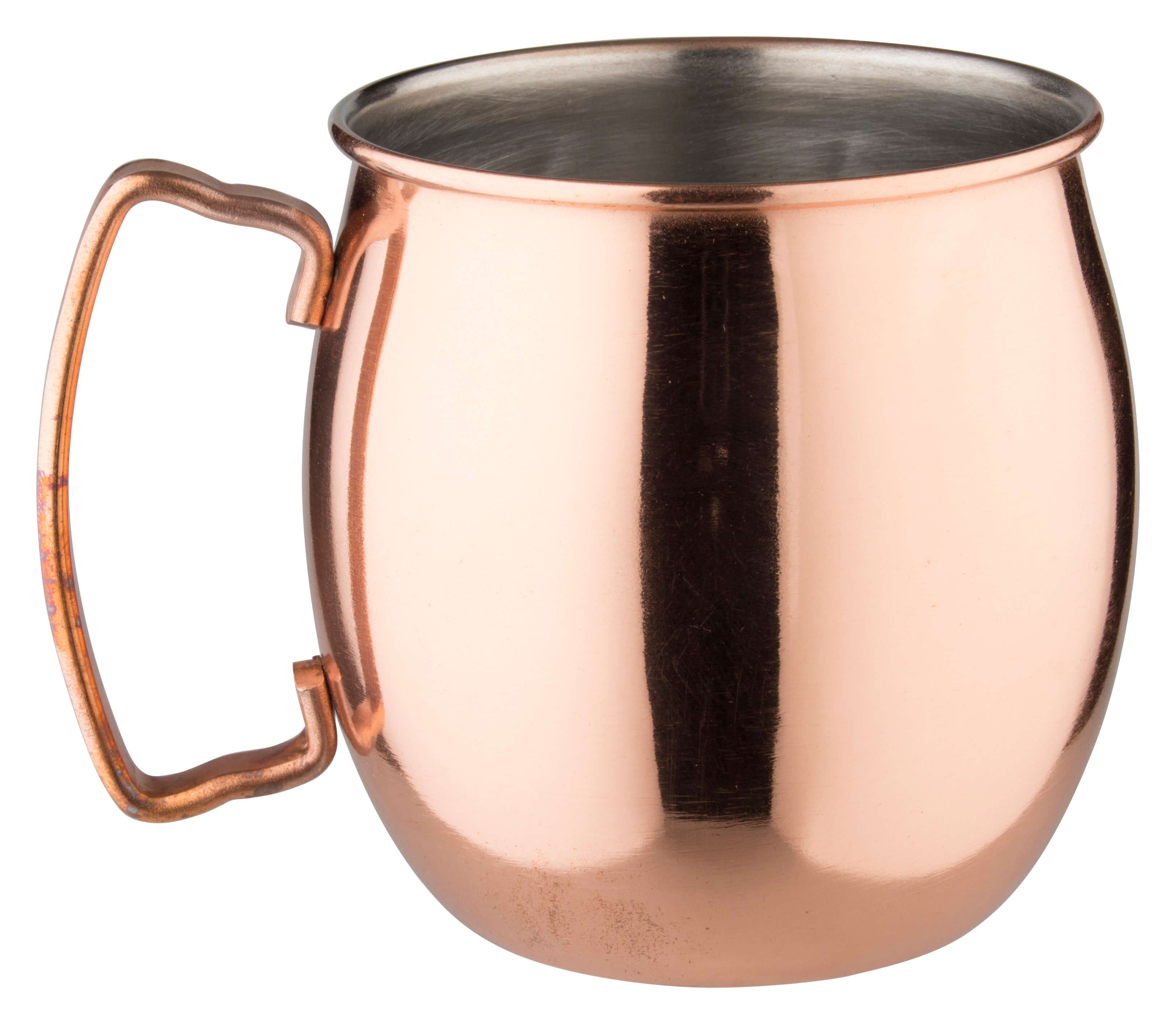 Stainless steel mug Moscow Mule, copper colored, Prime Bar - 400ml