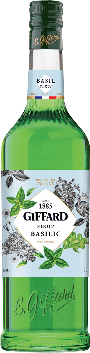 Basil - Giffard Syrup (1,0l)