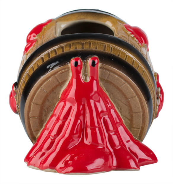 Tiki mug Barrel and sea creatures - 500ml