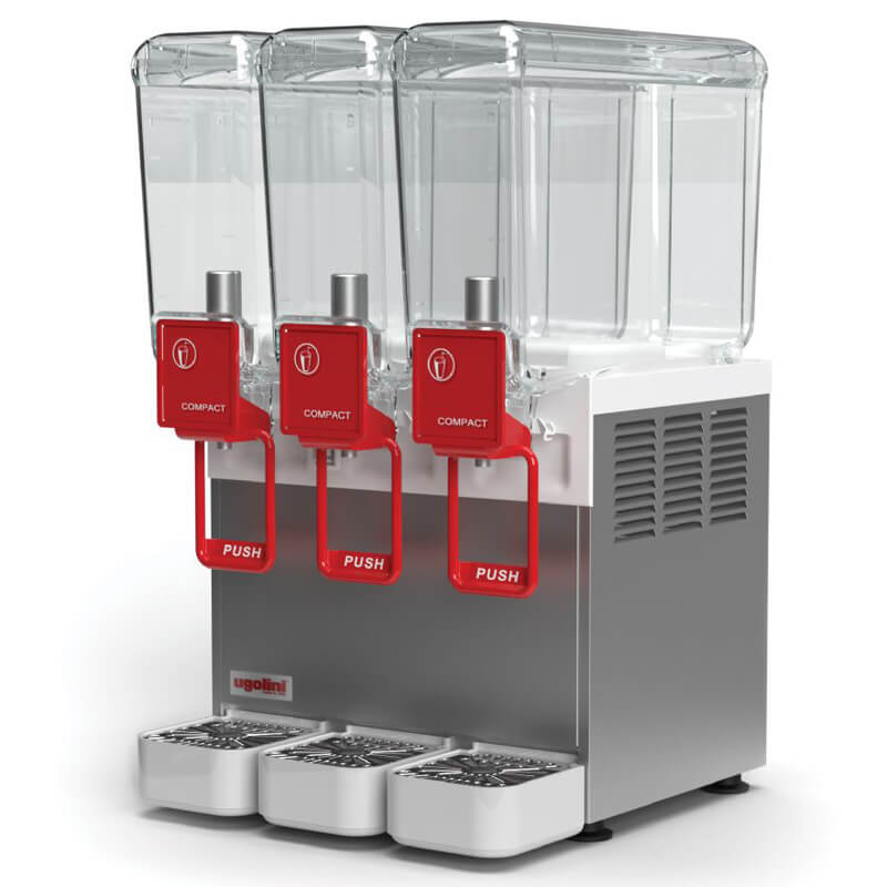 Arctic Compact 8/3 C cold beverage dispenser – 3 x 8 liters, caddy system