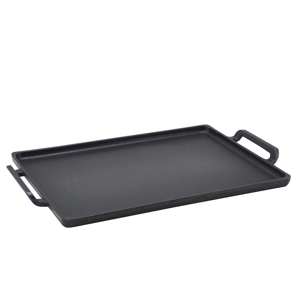 Rectangular platter, cast iron - 28x20cm Rectangular platter, cast iron - 28x20cm
