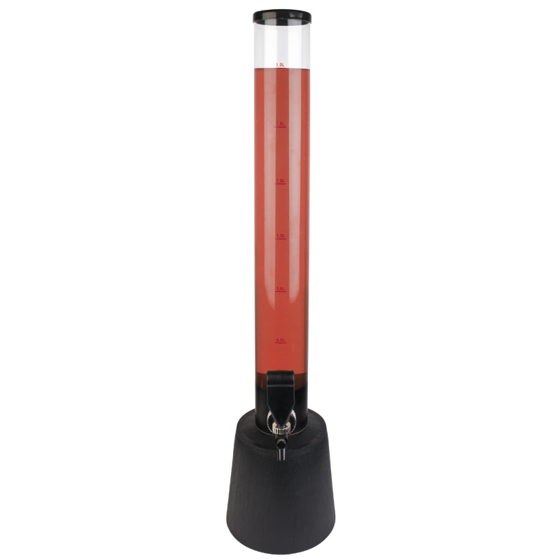 Beer tower / drink dispenser with tap - 3 liters (1 pc.) Beer tower / drink dispenser with tap - 3 liters (1 pc.)