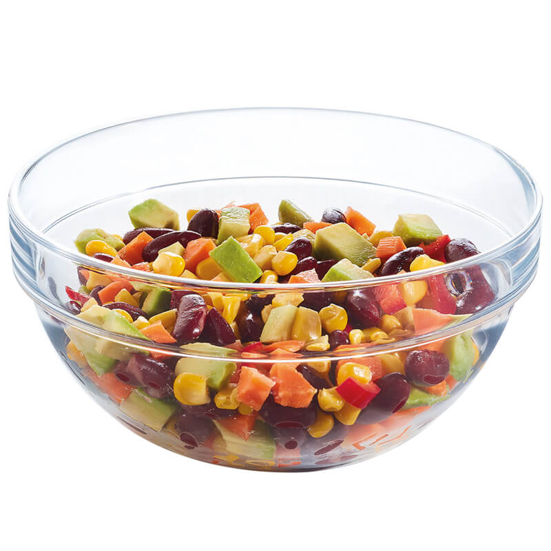 Stackable stacking bowl, Arcoroc - 17cm / 1100ml (1 piece) Stackable stacking bowl, Arcoroc - 17cm / 1100ml (1 piece)