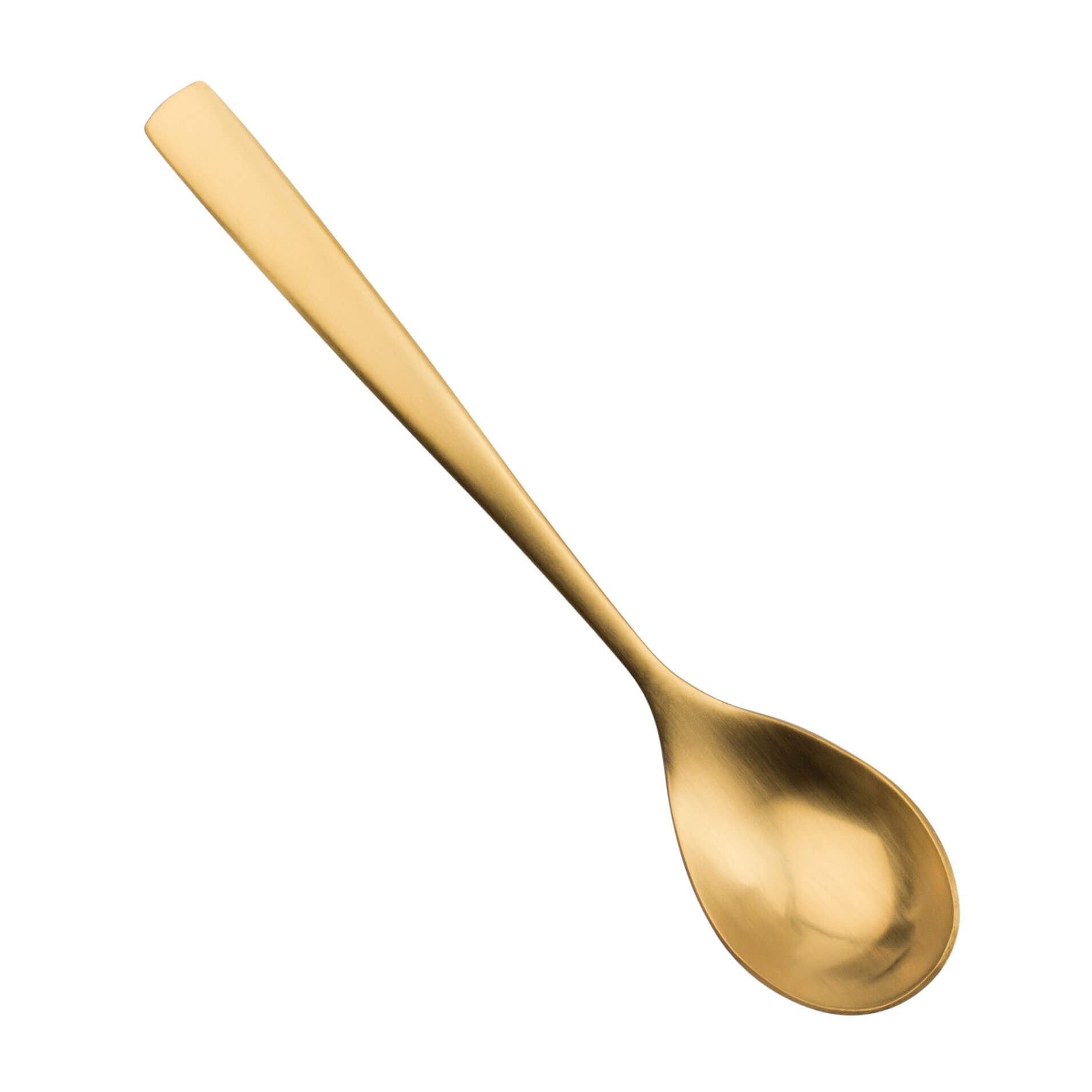 Tea spoon Comas BCN - gold-colored (12 pcs.)