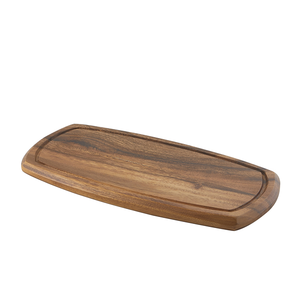 Serving Board with 3 recess' for ramekins, acacia wood - 36x18x2cm Serving Board with 3 recess' for ramekins, acacia wood - 36x18x2cm