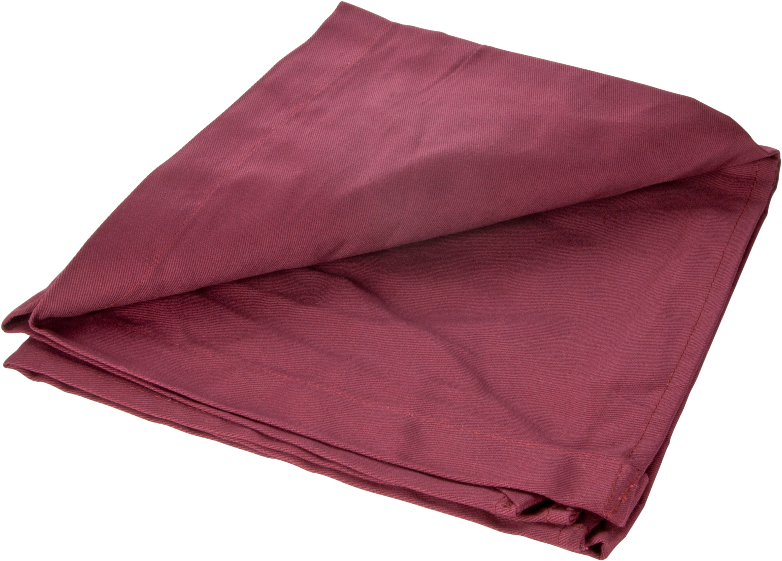 Bistro apron burgundy, short