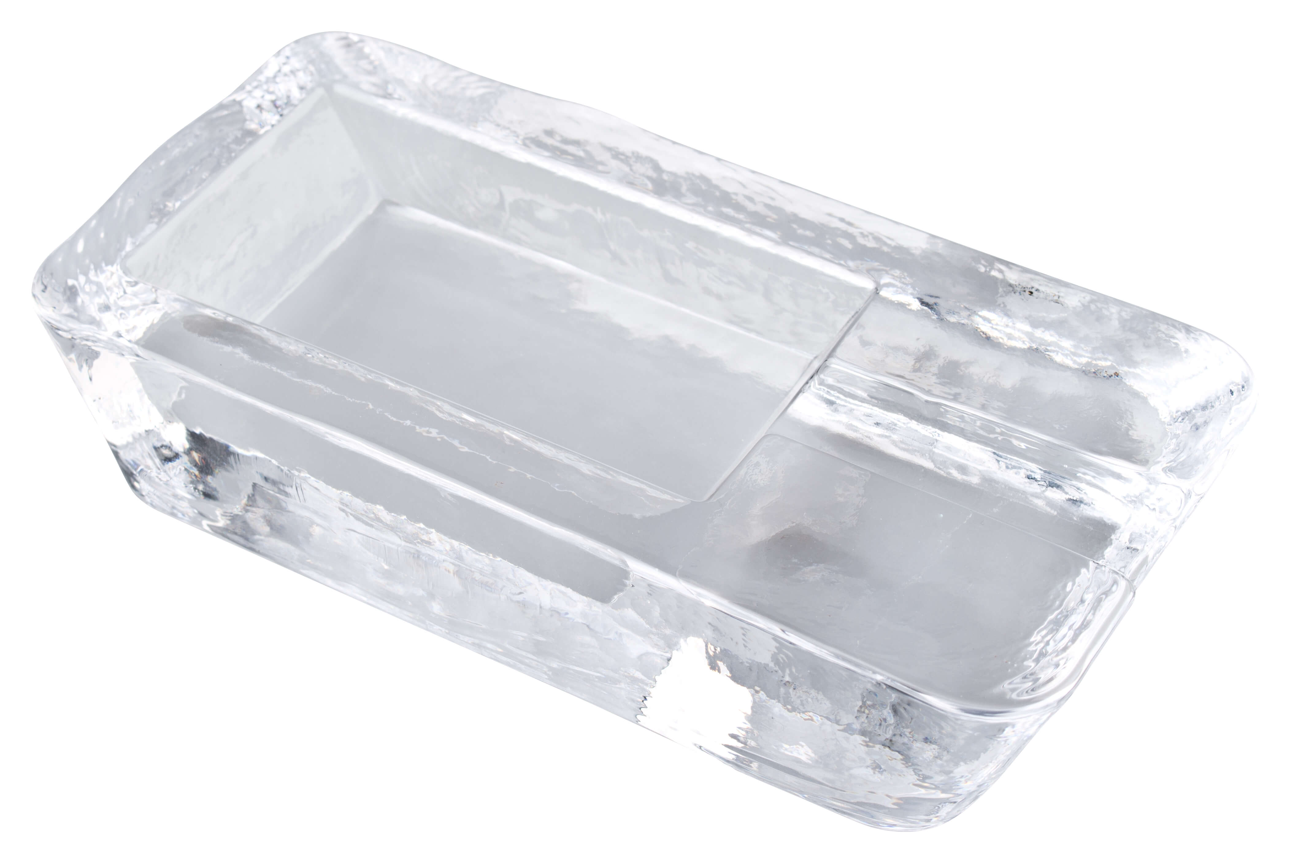 Cigar ashtray Presidente, Nude - glass (19x9cm)