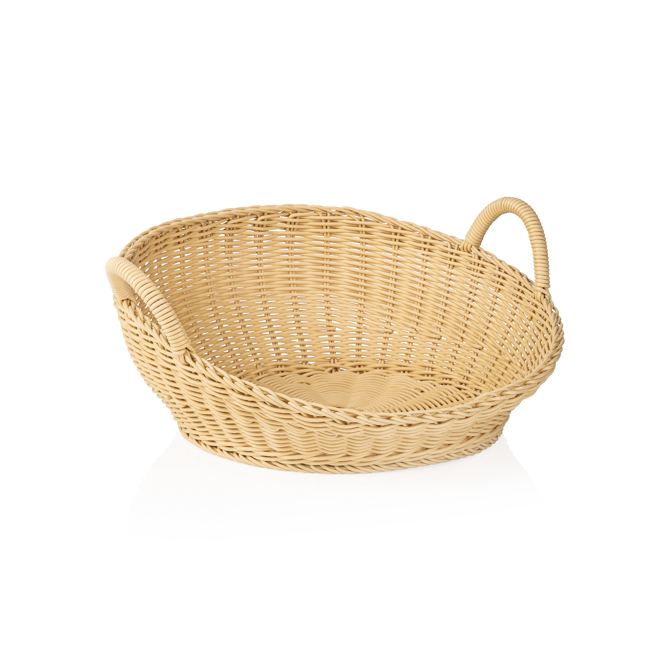 Bread basket with handles, polypropylene - 46cm