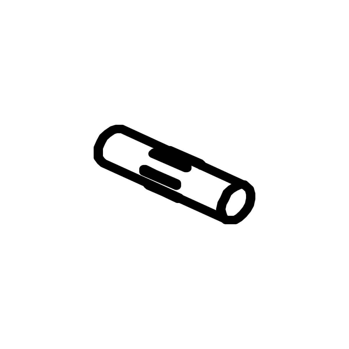 10102 - Santos #10 - Lever axle (pin) 8x34