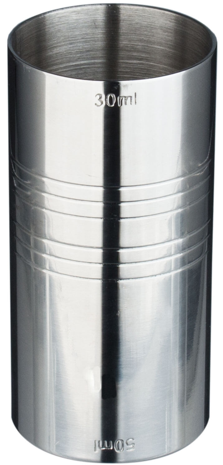 Jigger cylinder polished - stainless steel (30/50ml)