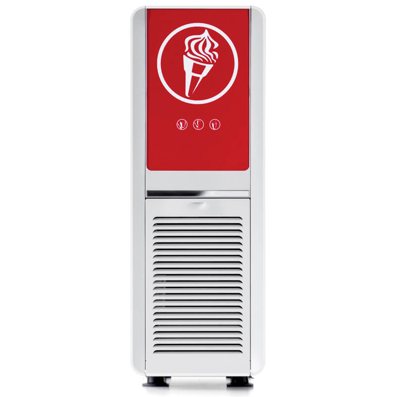 QUICK-GEL R290 ice cream maker, touch display, white housing