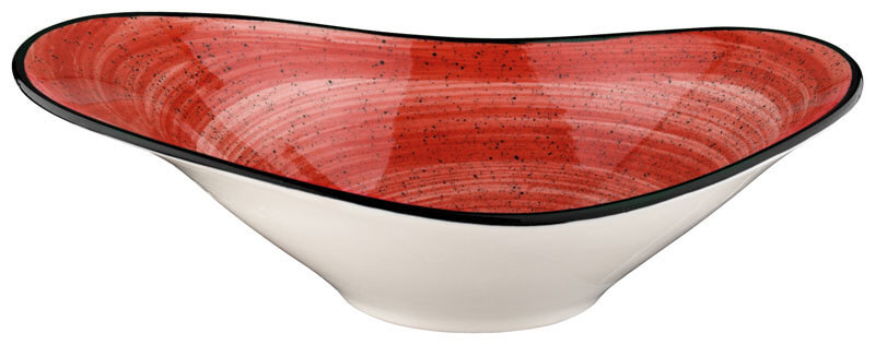 Bonna Aura Passion Stream Bowl 27x19cm red - 6 pcs. Bonna Aura Passion Stream Bowl 27x19cm red - 6 pcs.