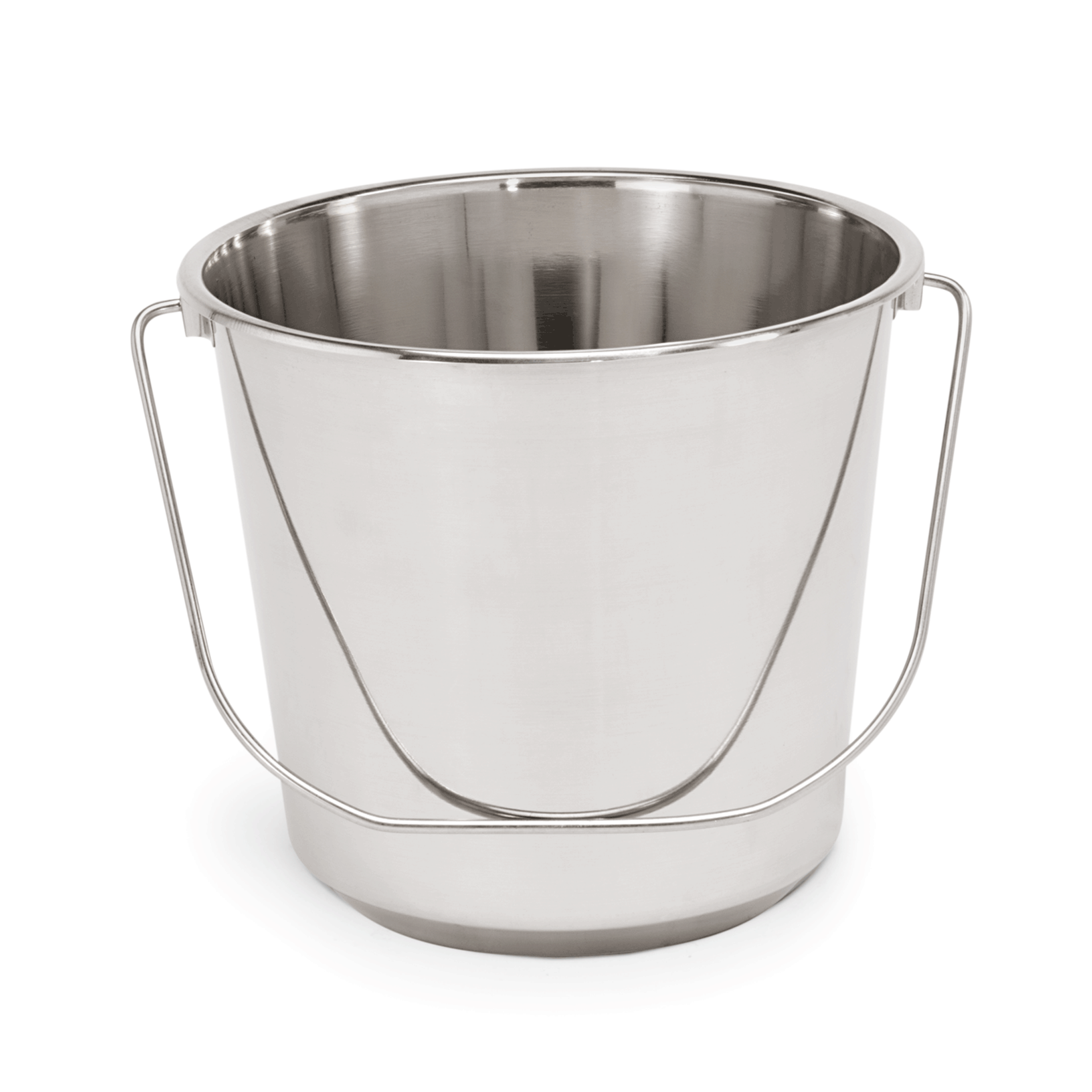 Bucket chrome nickel steel, light - 10l Bucket chrome nickel steel, light - 10l