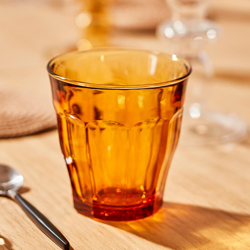 Tumbler Picardie Amber, Duralex - 250ml (1 pc.) Tumbler Picardie Amber, Duralex - 250ml (1 pc.)