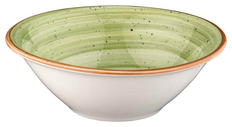 Bonna Aura Therapy Gourmet Bowl 16cm green - 12 pcs. Bonna Aura Therapy Gourmet Bowl 16cm green - 12 pcs.