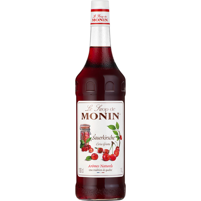 Morello Cherry - Monin Syrup (1,0l) Morello Cherry - Monin Syrup (1,0l)