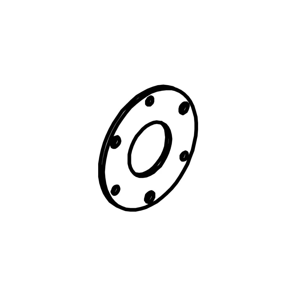 09304 - Santos #9 - Bearing washer 09304 - Santos #9 - Bearing washer