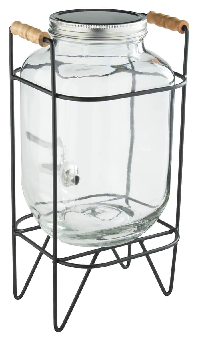 Glass dispenser with mount, Prime Bar - 4l