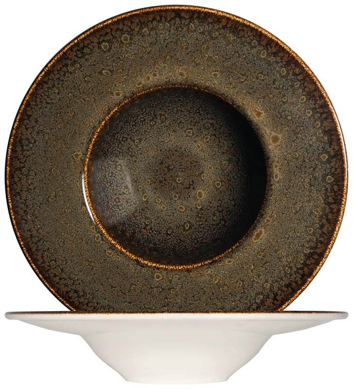 Bonna Ore Tierra Banquet Pasta plate 28cm, 40cl brown - 6 pcs. Bonna Ore Tierra Banquet Pasta plate 28cm, 40cl brown - 6 pcs.