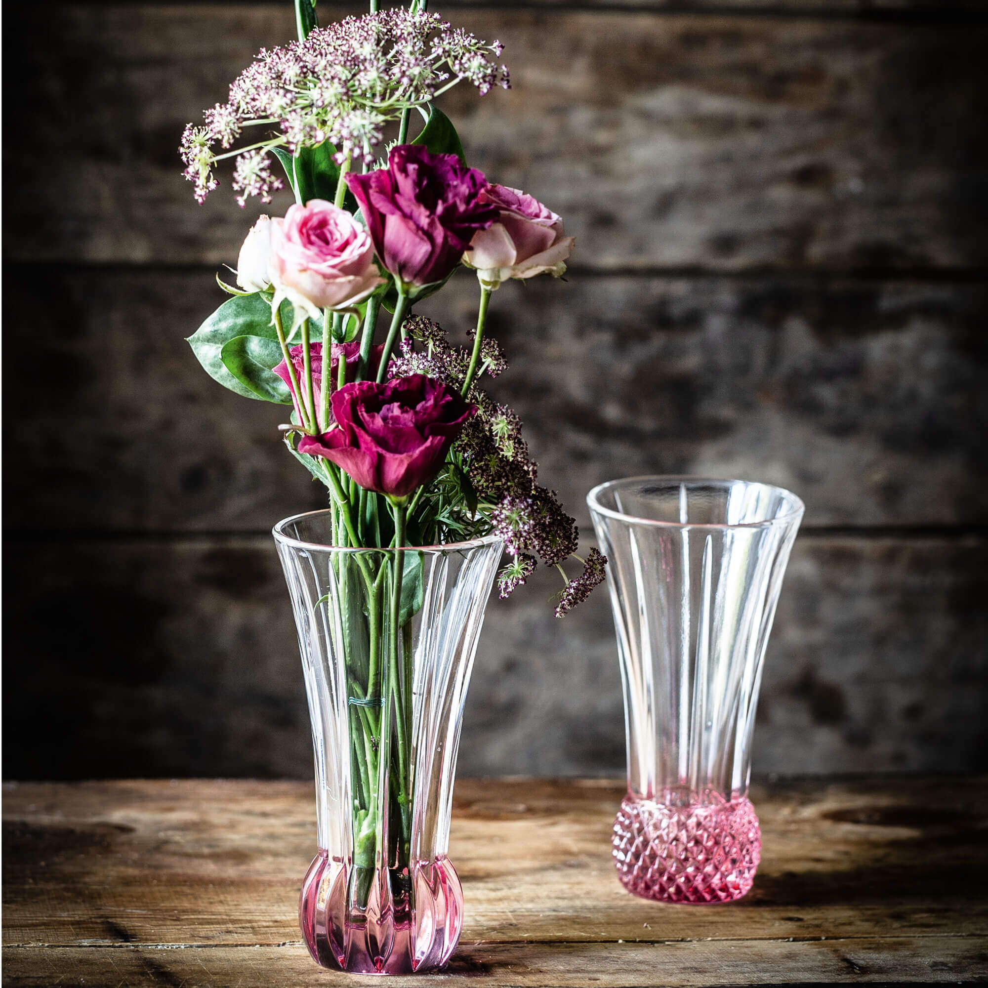 Vase Spring rosé, Nachtmann - 13,5cm (2 pcs.)
