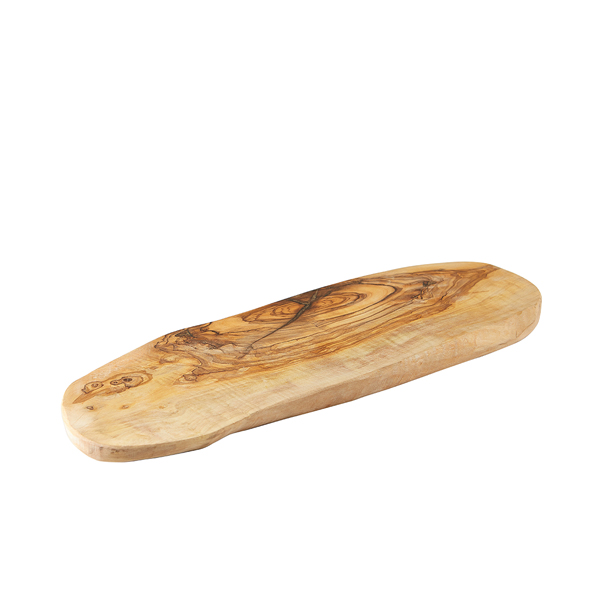 Olive Wood Rustic Platter - approx. 45x13cm Olive Wood Rustic Platter - approx. 45x13cm