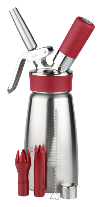 Tête complète inox Siphon Isi Gourmet / Thermo Whip