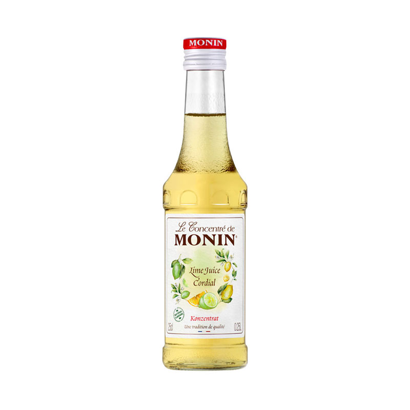 Lime Juice Cordial - Monin Syrup mini (0,25l) Lime Juice Cordial - Monin Syrup mini (0,25l)