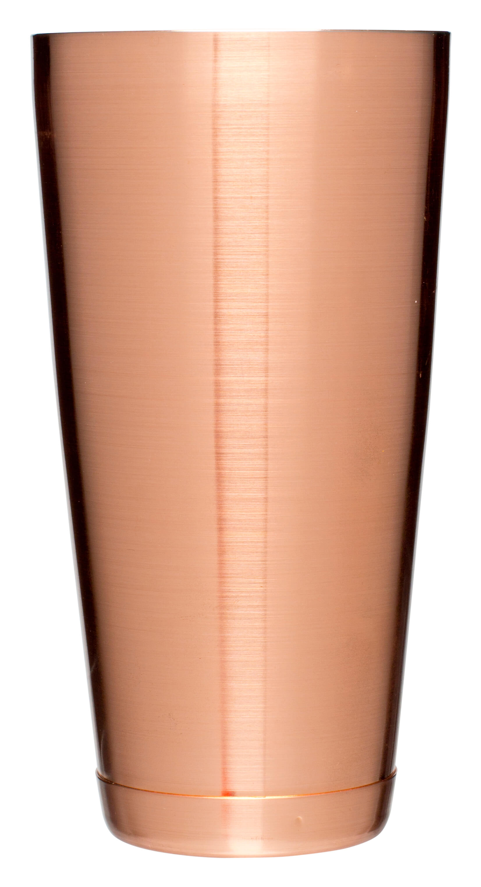 Boston Shaker with Bottom Cap - copper coloured