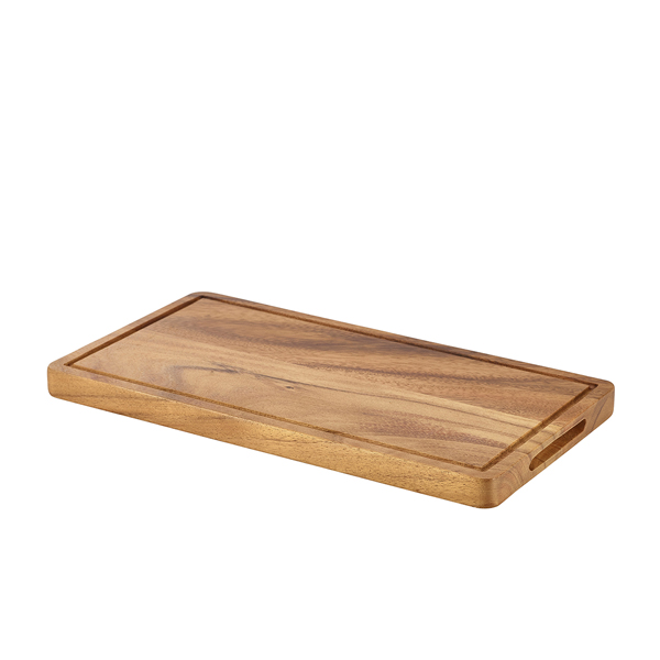 Serving Board, Acacia Wood - 32,5x17,5x2cm (GN 1/3) Serving Board, Acacia Wood - 32,5x17,5x2cm (GN 1/3)