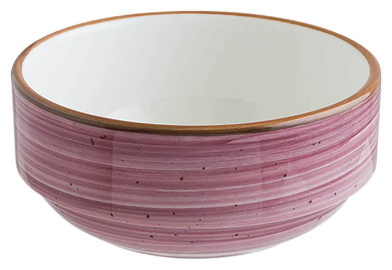 Bonna Aura Blackberry Banquet Stackable bowl 12cm purple - 12 pcs.