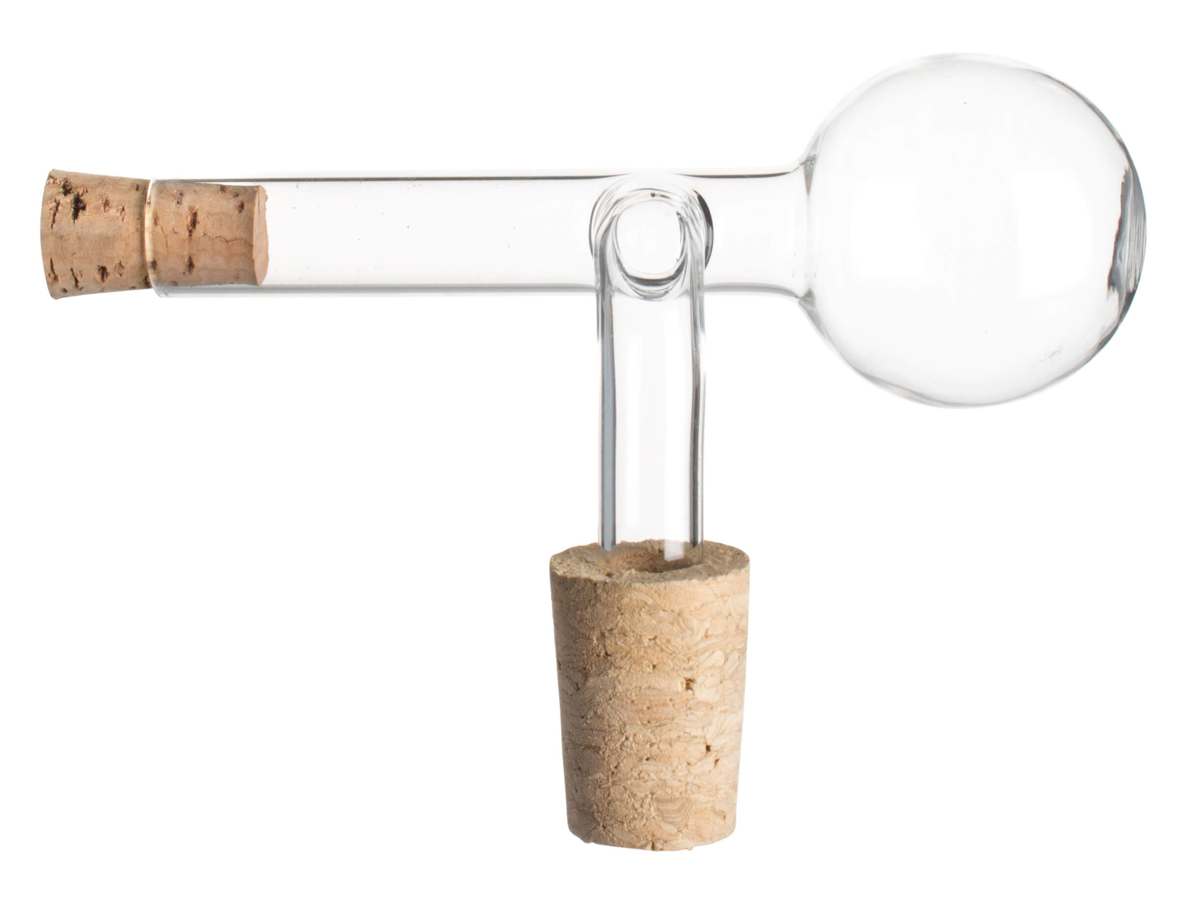 Portioner 2cl, with stopper - glass, natural cork