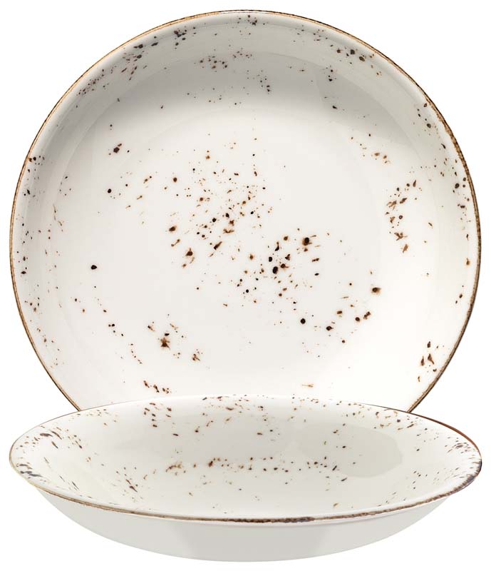 Bonna Grain Gourmet Deep plate 20cm cream - 12 pcs. Bonna Grain Gourmet Deep plate 20cm cream - 12 pcs.